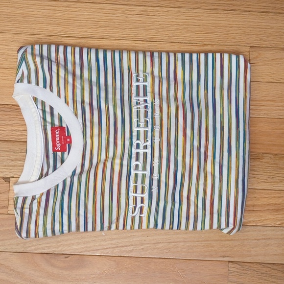 Supreme New York - Striped T-Shirt - Picture 7 of 7